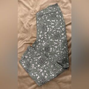 Soft Surroundings Green Patterned Pants Size Petite Small